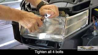 Honda GL1500 HID Install  GoldWingHIDScom  Plug N Play Lighting [upl. by Angelique411]