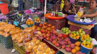 TEMPORADA DE MANGOS Y JANICUILES EN LOS MERCADOS DE GRO  DE RUTA X LA COSTA CHICA [upl. by Fonville]