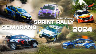 MOMENT SPRINT RALLY SEMARANG  SIRKUIT KLIPANG  RALLY INDONESIA 2024 [upl. by Netneuq]