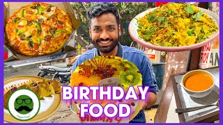 Special 24 Hour Birthday Food Challenge  Veggie Paaji [upl. by Markus]