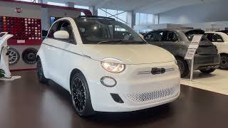 Fiat 500e C Icon Ice white [upl. by Nary603]