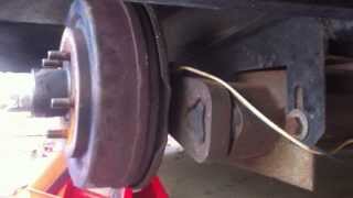 AlKo torsion axle on Rockwood trailer [upl. by Pulchia]