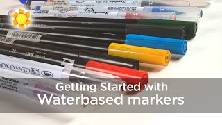 Getting Started with Waterbased Markers [upl. by Akiehs]