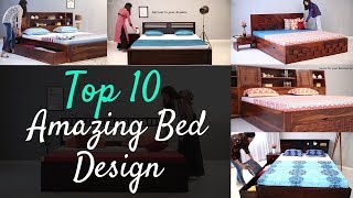 Bed Design Top 10 Wooden Double Bed Design  Latest 10 Bed Design  Best 10 Bed design [upl. by Feldstein569]