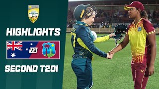 Australia v West Indies  Second T20I 202324 [upl. by Zebedee]