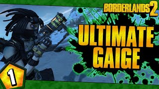 Gaige the Mechromancer Level 80 OP10 Build amp Save File  Borderlands 2 [upl. by Itram925]