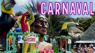 Celebrating Carnaval in Progreso Mexico 🇲🇽 [upl. by Avron]