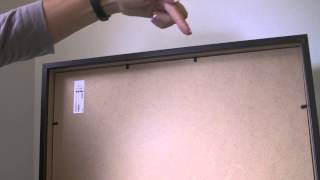 How to Hang Pictures Without Wire  Getting Crafty [upl. by Asenaj]