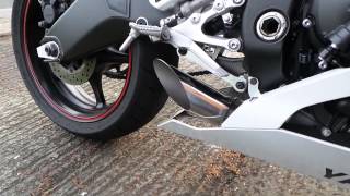 Yamaha R6 Full Race Exhaust [upl. by Cathleen]