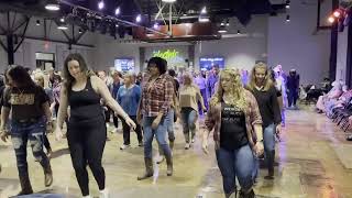 Sound Of The Beat Line Dance Demo at The Electric Belle Stovehouse [upl. by Anaimad307]