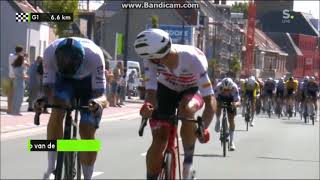 National Championships Belgium Cycling Road Race 2022 BKMiddelkerke [upl. by Eimrots]