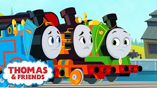 Thomas amp Friends™ All Engines Go  Best Moments  Capture the Flag  more Kids Cartoons [upl. by Vallie]