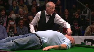 Steve Davis trickshot show 2017 10 23 Budapest Afternoon session [upl. by Canada]