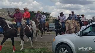 CABALGATA DEL RANCHO❤🇲🇽LAS PALMAS DURANGO❤ SALIENDO DE CHINACATES❤ 2023🇲🇽 [upl. by Teri]