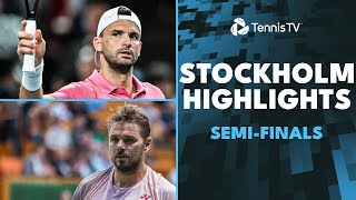 Wawrinka Takes On Paul Dimitrov Battles Griekspoor  Stockholm 2024 SemiFinals Highlights [upl. by Carlson522]