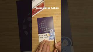 Pantone Deep Cobalt pantonechallenge journaling journaltherapy collage paperasmr 1분다꾸 [upl. by Leissam]