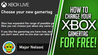 How To Change Your Xbox Gamertag FOR FREE  New Xbox Gamertag Update 2020 [upl. by Mufinella32]