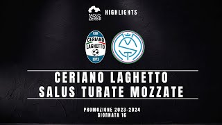 HIGHLIGHTS Promozione Gir A 2324  Ceriano Laghetto  Salus Turate Mozzate [upl. by Barbra]