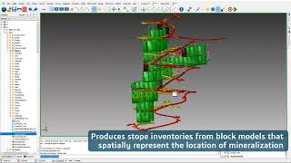 GEOVIA Stope Optimizer  Surpac [upl. by Niar784]