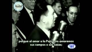 Discurso de Perón el 17 de octubre de 1945  HD [upl. by Allisurd609]