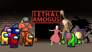 Lethal Amogus Among Us x Lethal Company [upl. by Ayekehs903]