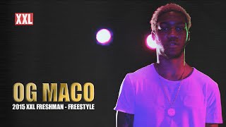 OG Maco Freestyle 2015 XXL Freshman [upl. by Ellita]