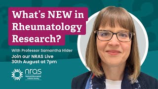 NRAS Live What’s new in Rheumatology Research [upl. by Irami]