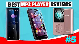 Best MP3 Player With Bluetooth  Best Portable Music Player Reviews For 2023 [upl. by Anaylil]