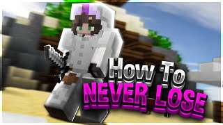 Tips to NEVER lose in Bedwars [upl. by January]