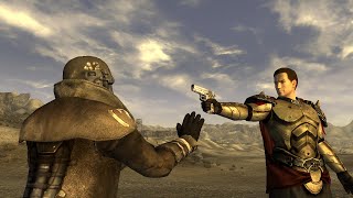 Malpais Legate vs NCR Veteran Ranger  Fallout New Vegas npc battle [upl. by Tonneson]