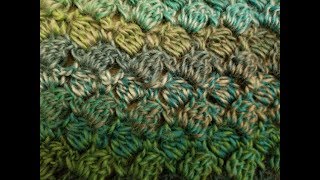 The Sidesaddle Cluster Stitch Crochet Tutorial [upl. by Enaek]