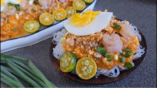 Easy Pancit Palabok Recipe Masarap na Panghanda at Meryenda [upl. by Rawde862]