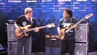 Victor Wooten amp Stu Hamm  Hartke NAMM [upl. by Norrabal867]