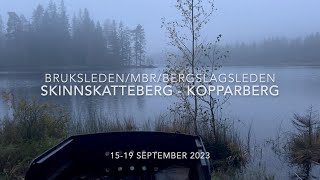 Vandring Skinnskatteberg till Kopparberg september 2023 [upl. by Khanna]