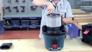 Bosch Vacuum Cleaner  Gas 1010 PS Professional [upl. by Kelley]