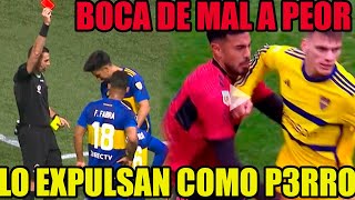 BOCA DE MAL A PEOR SIN ADVINCULA SE QUEDAN CON CASI 9 JUGADORES SOLO COMETEN FALTAS [upl. by Xavier]