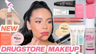 NEW Drugstore Makeup Tested 🤩 First impressions  Full day wear test [upl. by Octavius]