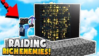 RAIDING THE 5TH RICHEST FACTION  Minecraft FACTIONS 615 [upl. by Adnarem]