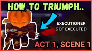 Tips On How To Beat The Executioner NoobFriendly ACT 1  Roblox TDS Solar Eclipse [upl. by Garcon]