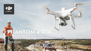 DJI Enterprise Phantom 4 RTK  Compact Mapping Drone [upl. by Derrick]