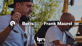 Boris b2b Frank Maurel  The BPM Festival Portugal 2018 BEATTV [upl. by Sachsse]