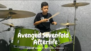 AFTERLIFE  AVENGED SEVENFOLD  DRUM COVER BY RAYHAN ATHALLA [upl. by Mayfield]