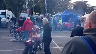 Phil Read tribute at the Stafford classic bike show 2022 [upl. by Notxed249]