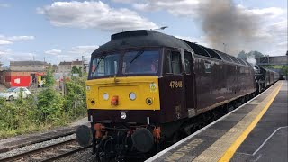 Trains at Trowbridge  17824  Turbos Sprinters and a Special Movement [upl. by Jeffries]