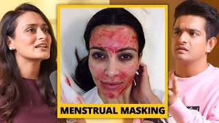 Should You Use Period Blood On Face  Top Skin Doctor Answers Menstrual Masking Explained [upl. by Doscher]