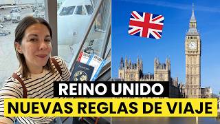 Nuevas reglas para VIAJAR a REINO UNIDO 🇬🇧 20242025 [upl. by Morita]