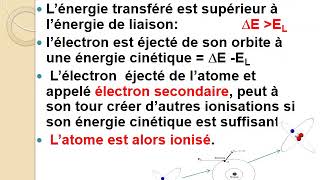 FMPM MOOCs  Interactions des rayonnements ionisants avec la matière  Pr Bsiss [upl. by Daas]