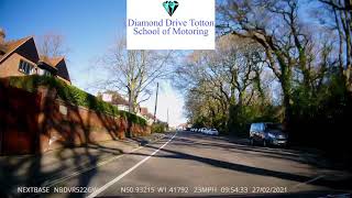 Maybush Driving Test routesTricky Bits Winchester Road Roundabouts [upl. by Meece]