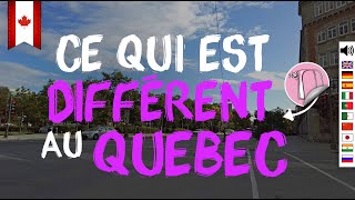 154 Différences au Quebec  Le Français les villes et Halloween [upl. by Ilowell]