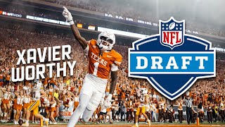 Xavier Worthy Declares for the 2024 NFL Draft  Skipping Senior Season at Texas [upl. by Akimehs55]